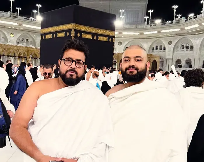 দুই বছর পর বাবা-ছেলের দেখা